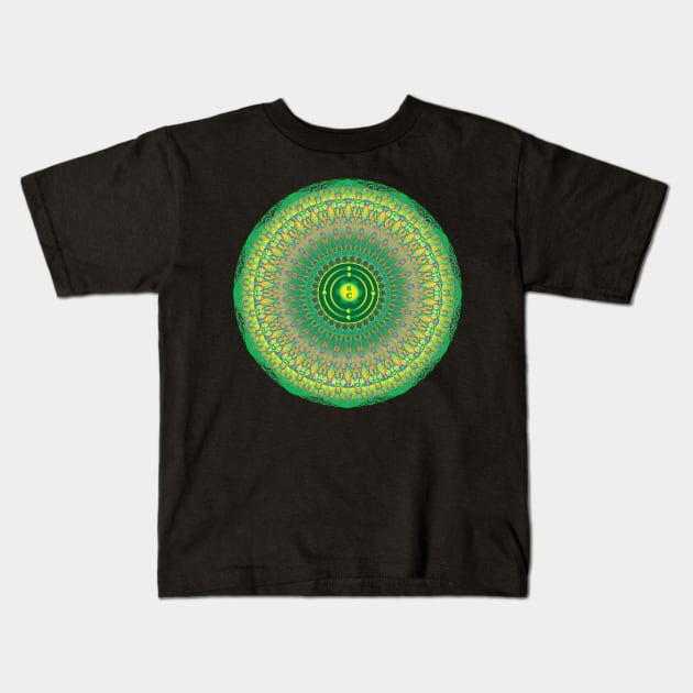 Carbon Ornament Kids T-Shirt by Storistir